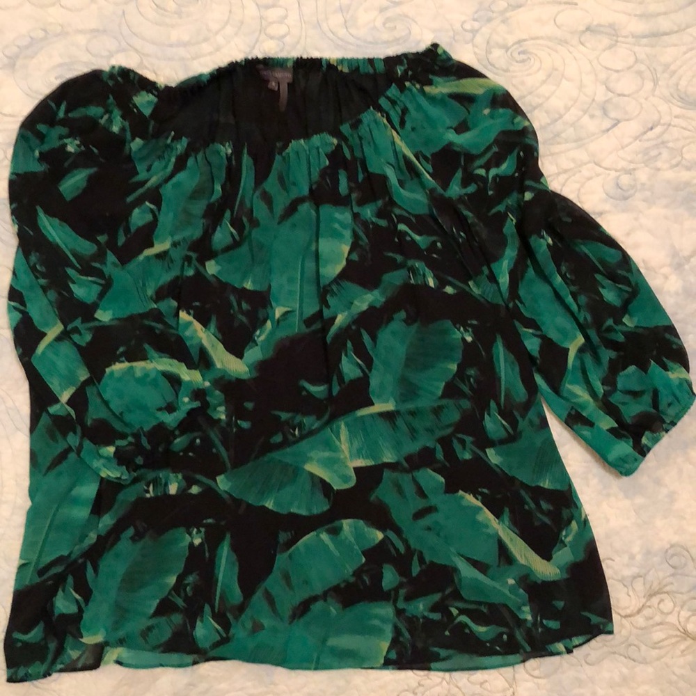 Vince Camuto Print Blouse